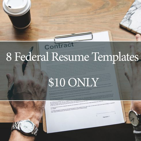 8 Federal Resume Templatesa