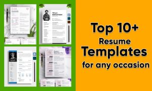 Read more about the article Top 10+ Resume Templates for any occasion