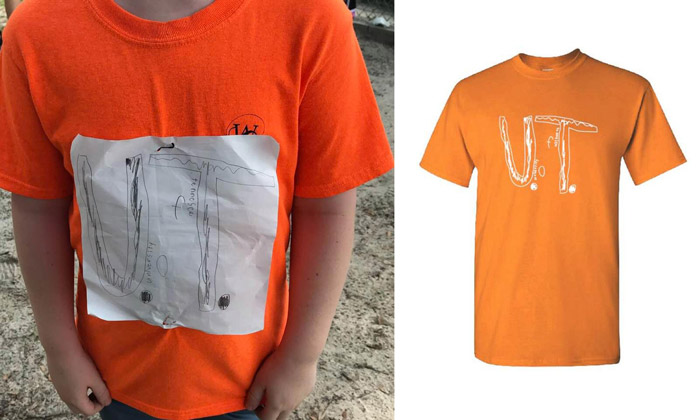 Read more about the article The story about an elementary class student – University of Tennessee sells over 16,000 T-shirts.