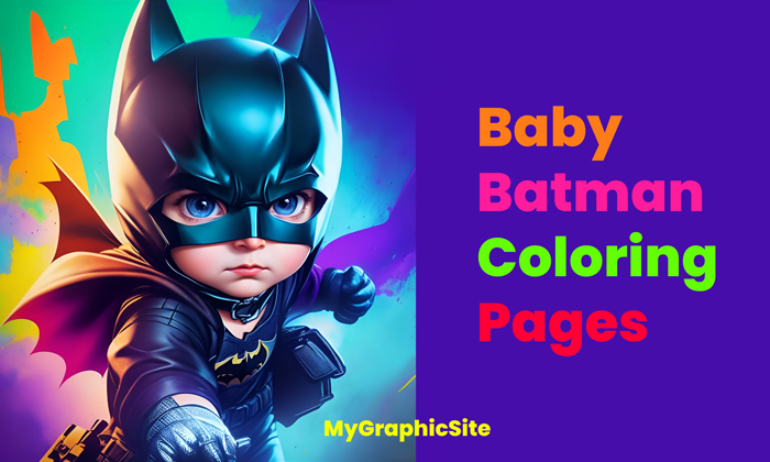 Cute Baby Batman coloring pages
