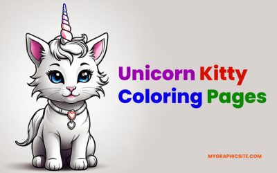 Discover Enchantment with Unicorn Kitty Coloring Pages