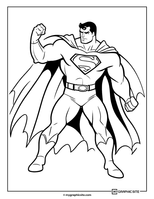 superman free printable superhero coloring pages pdf 13 superman superposition free printable superhero coloring pages pdf for kids